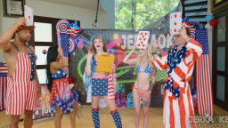 Jerkaoke - Happy 4th of July! Aliya Brynn, Kate Bloom and Ember Snow